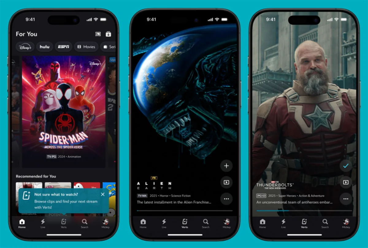 Disney+ Lancar Verts — Ciri Video Menegak Seakan TikTok