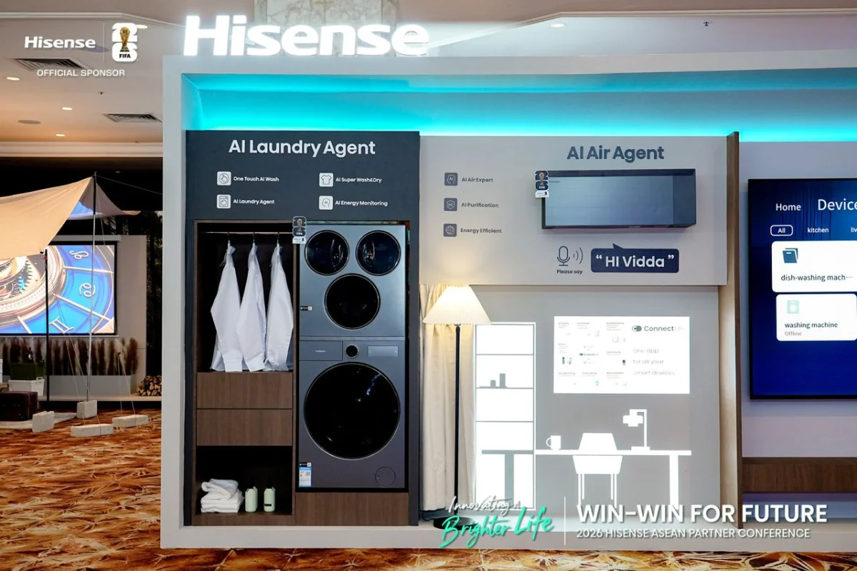 Hisense ASEAN 2026 Memperlihatkan TV 116-Inci RGB MiniLED