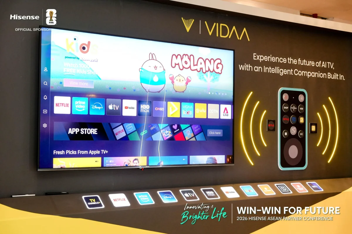 Hisense ASEAN 2026 Memperlihatkan TV 116-Inci RGB MiniLED