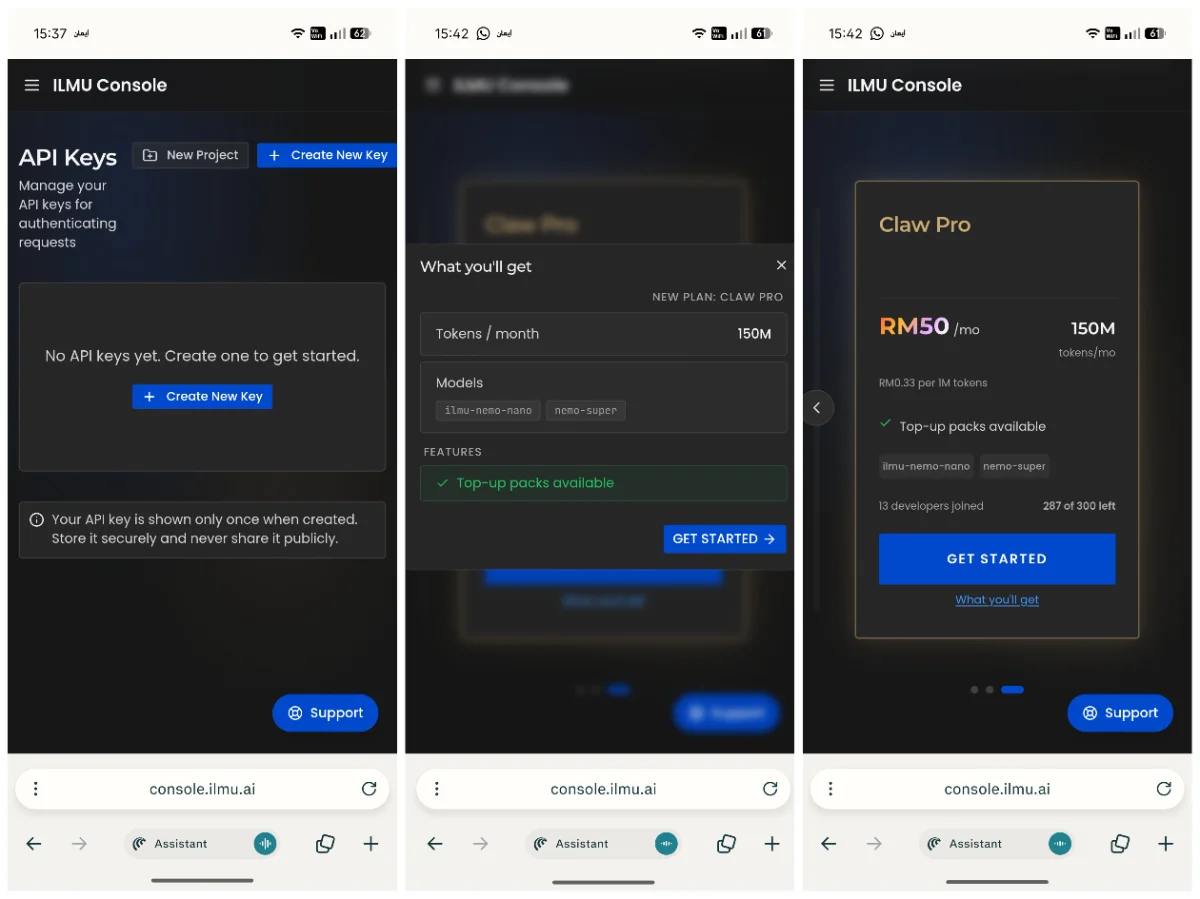 ILMU Claw Dilancarkan - Akses API AI Tempatan, Dari RM25 Sebulan