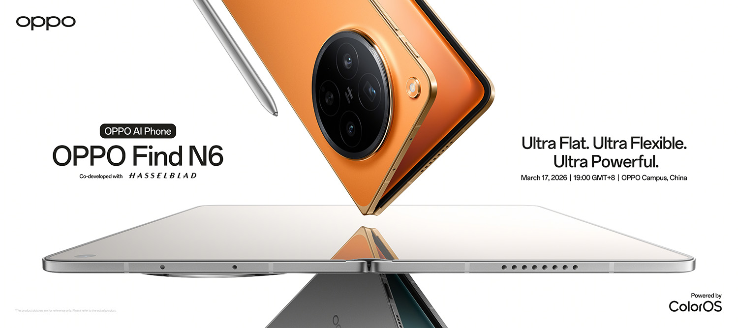 OPPO Find N6 Bakal Dilancarkan pada 17 Mac dengan AI Pen
