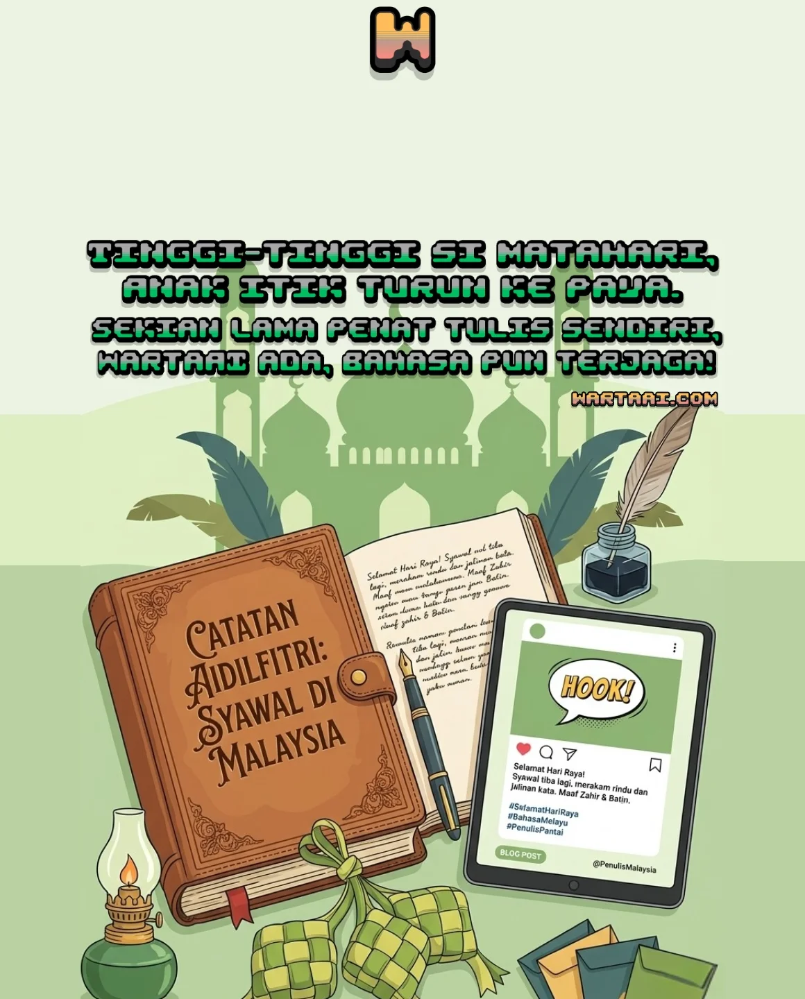 Selamat Hari Raya - WartaAI Kembali Selepas Bercuti