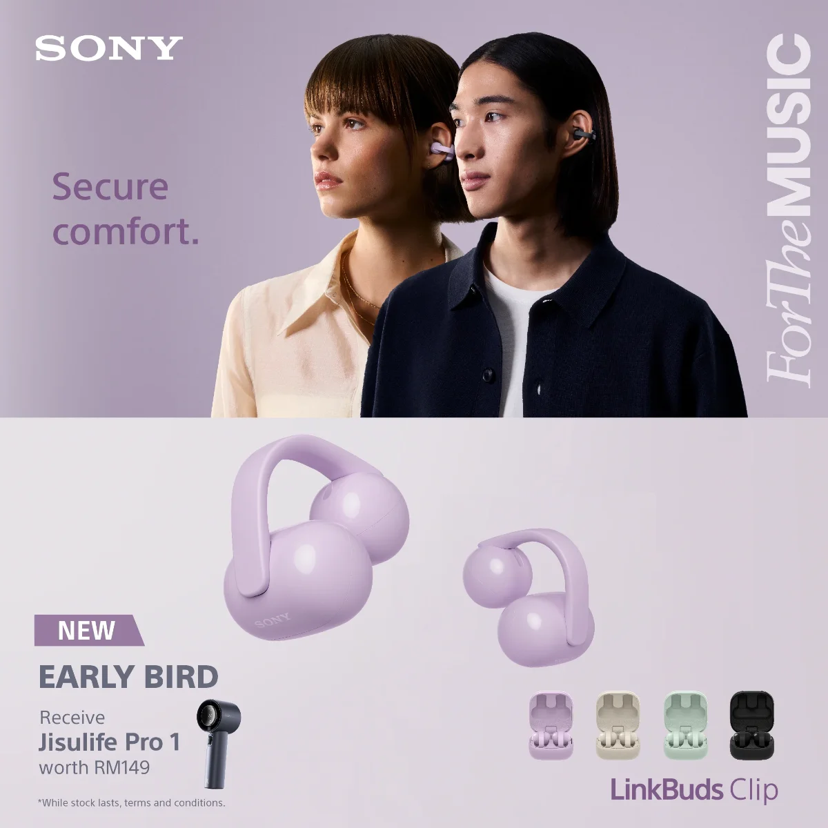 Sony LinkBuds Clip Kini Di Malaysia: Fon Telinga Anting-Anting RM899