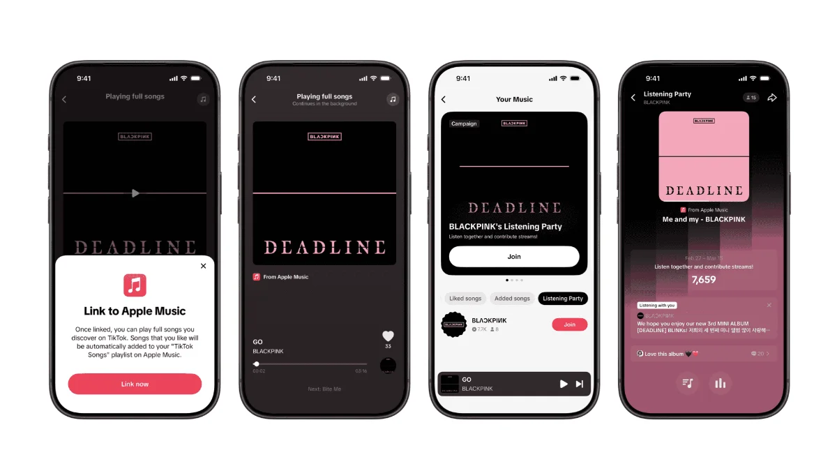 TikTok & Apple Music Lancar Play Full Song — Dengar Lagu Tanpa Tinggalkan TikTok