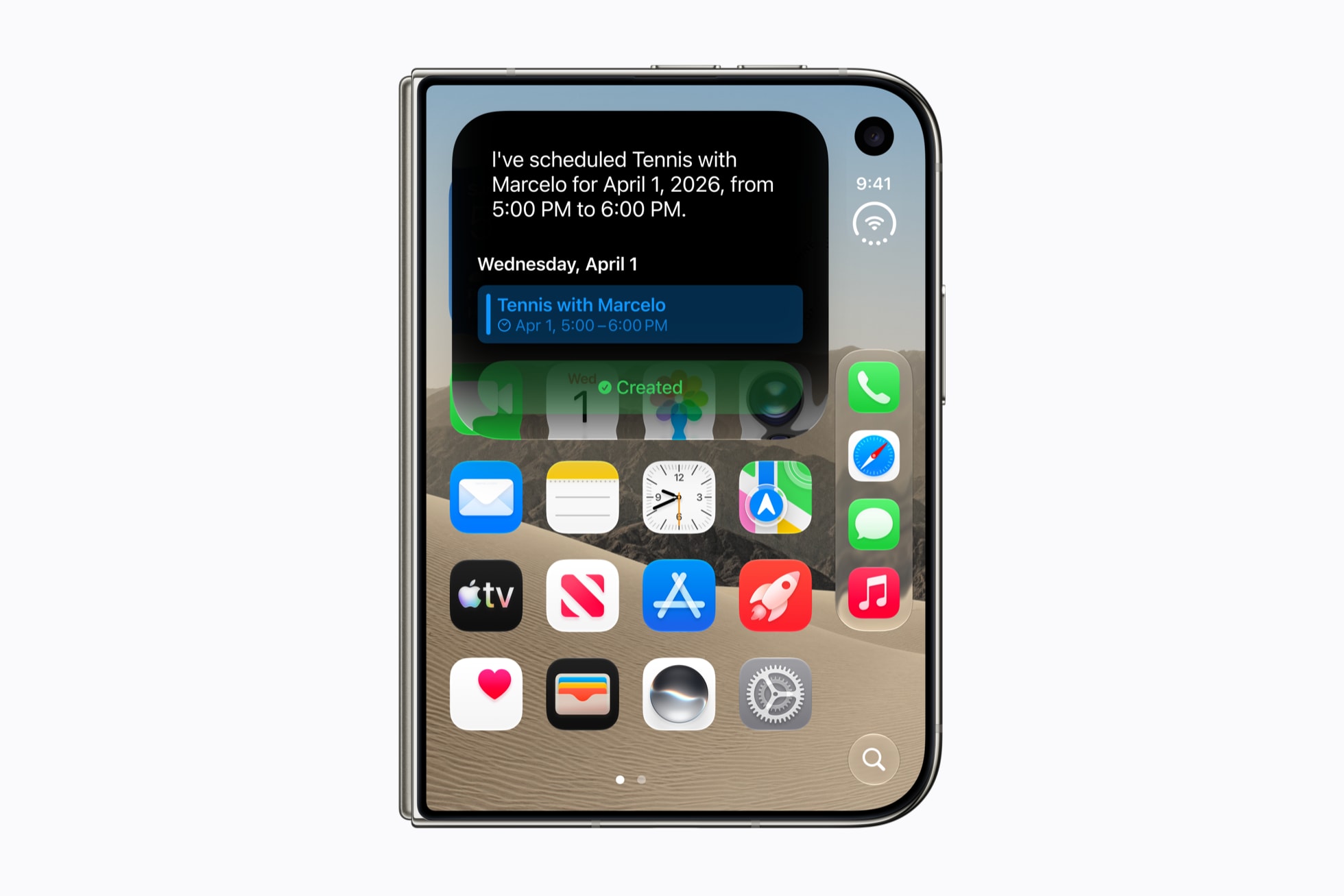 Siri AI pada iPhone Duo