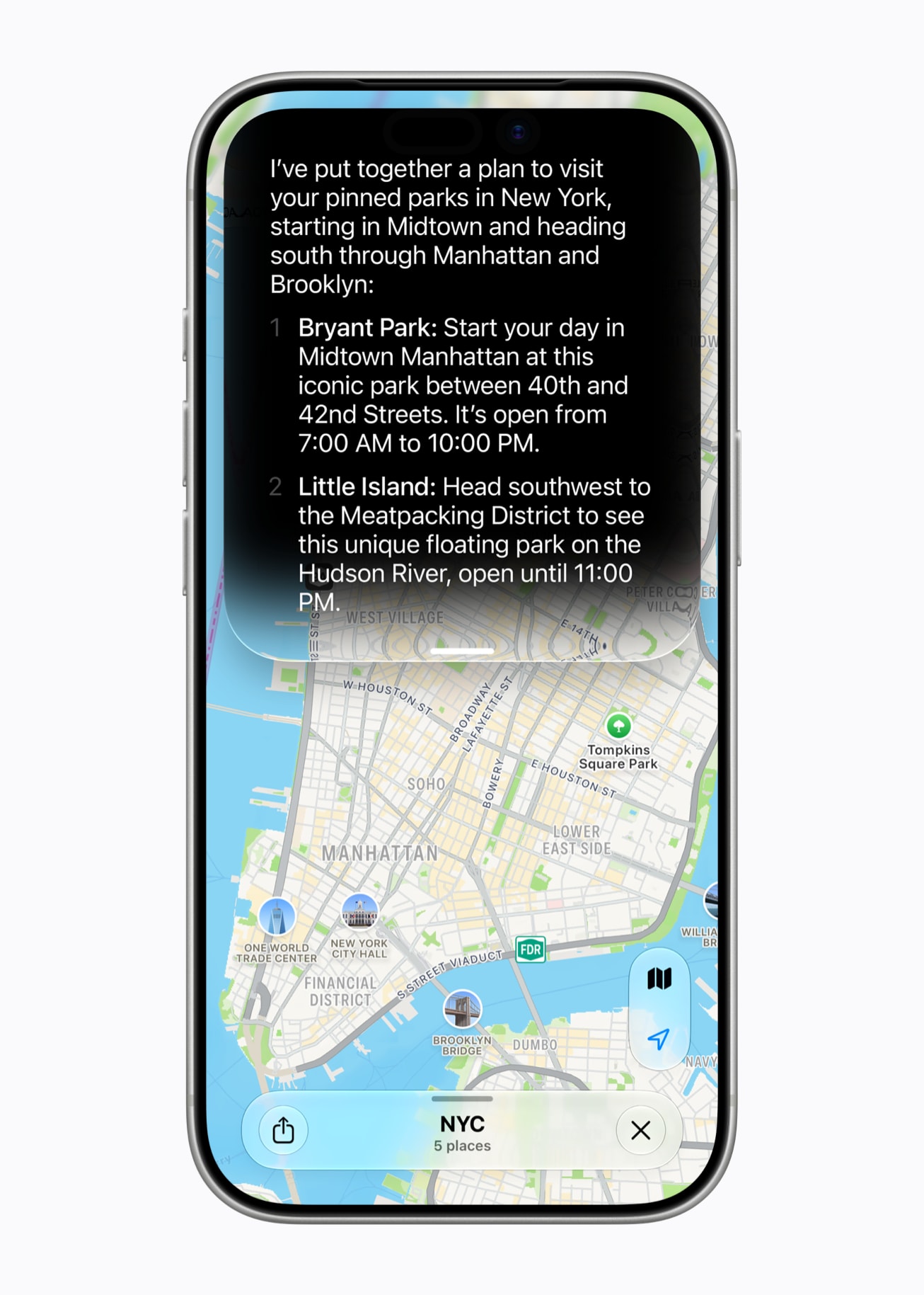 Siri AI menjawab pengetahuan dunia