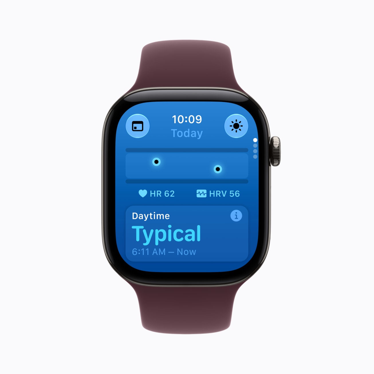 Apple Watch Series 12 daytime vitals