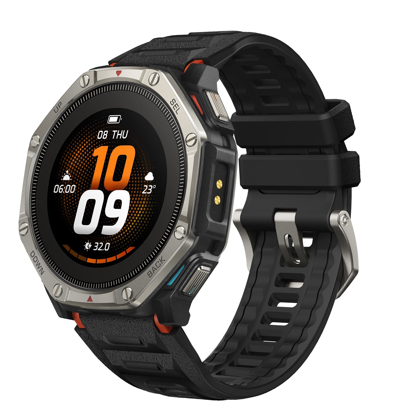 Amazfit T-Rex Dual Solar diumum: bateri 25 hari biasa, 51 hari dengan cahaya pada panel belakang