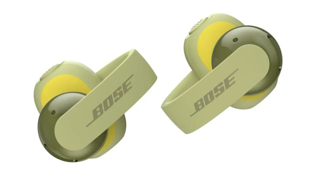 Bose Sport Open Earbuds dalam kemasan Eucalyptus Green