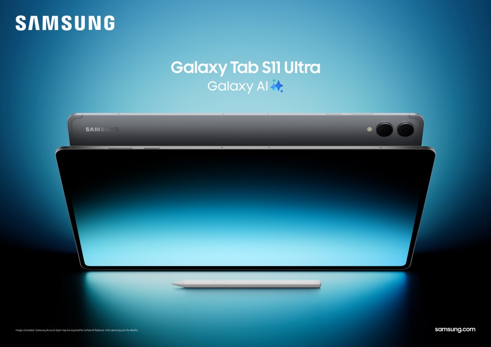 Galaxy Tab S11 dalam visual produk rasmi