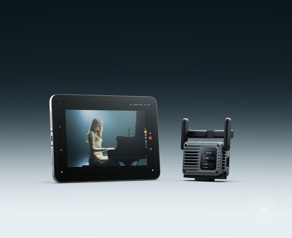 Monitor dan penerima DJI SDR Transmission 2