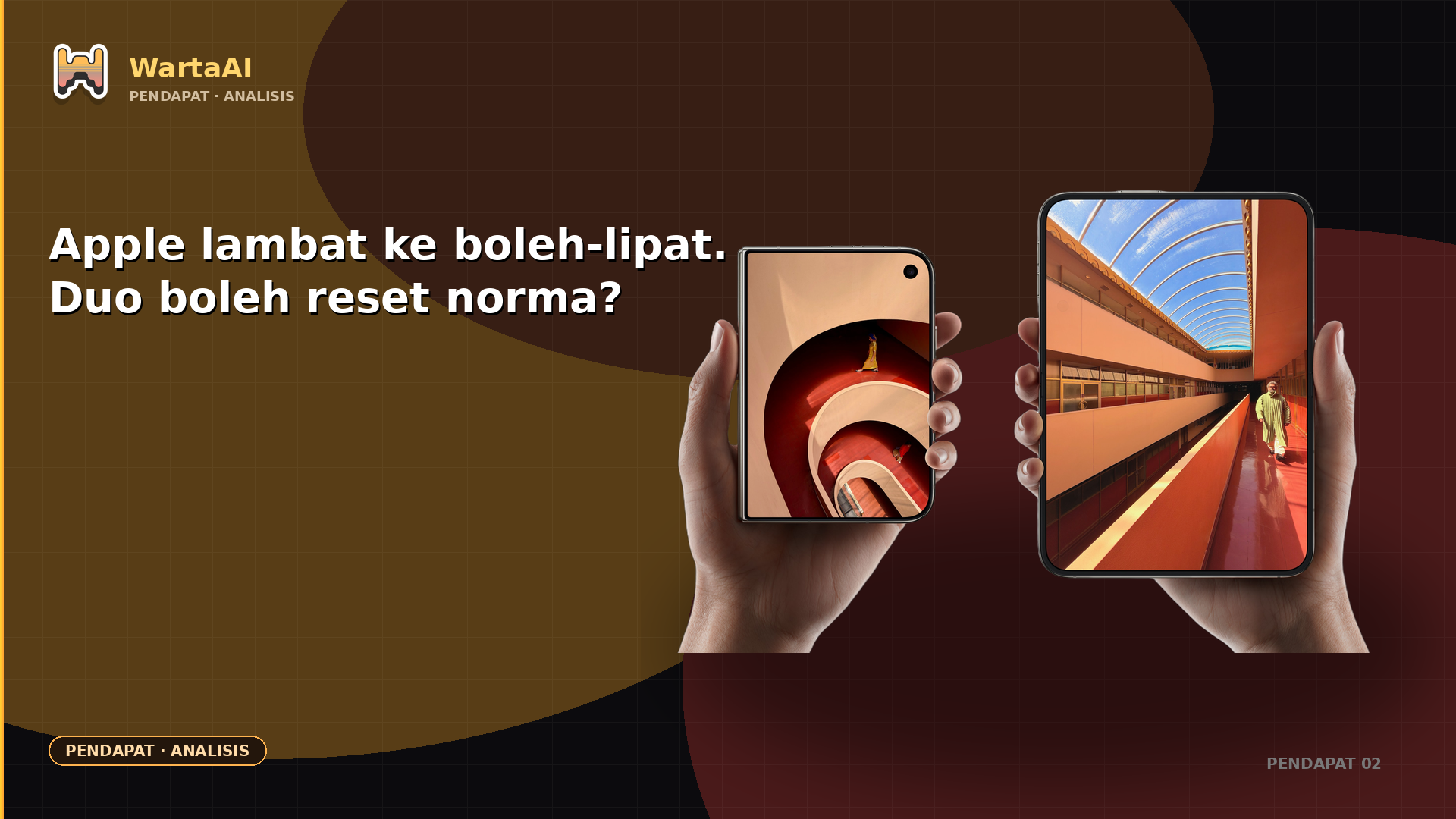 Apple Lambat ke Peranti Boleh-Lipat, Tapi Duo Boleh Reset Norma