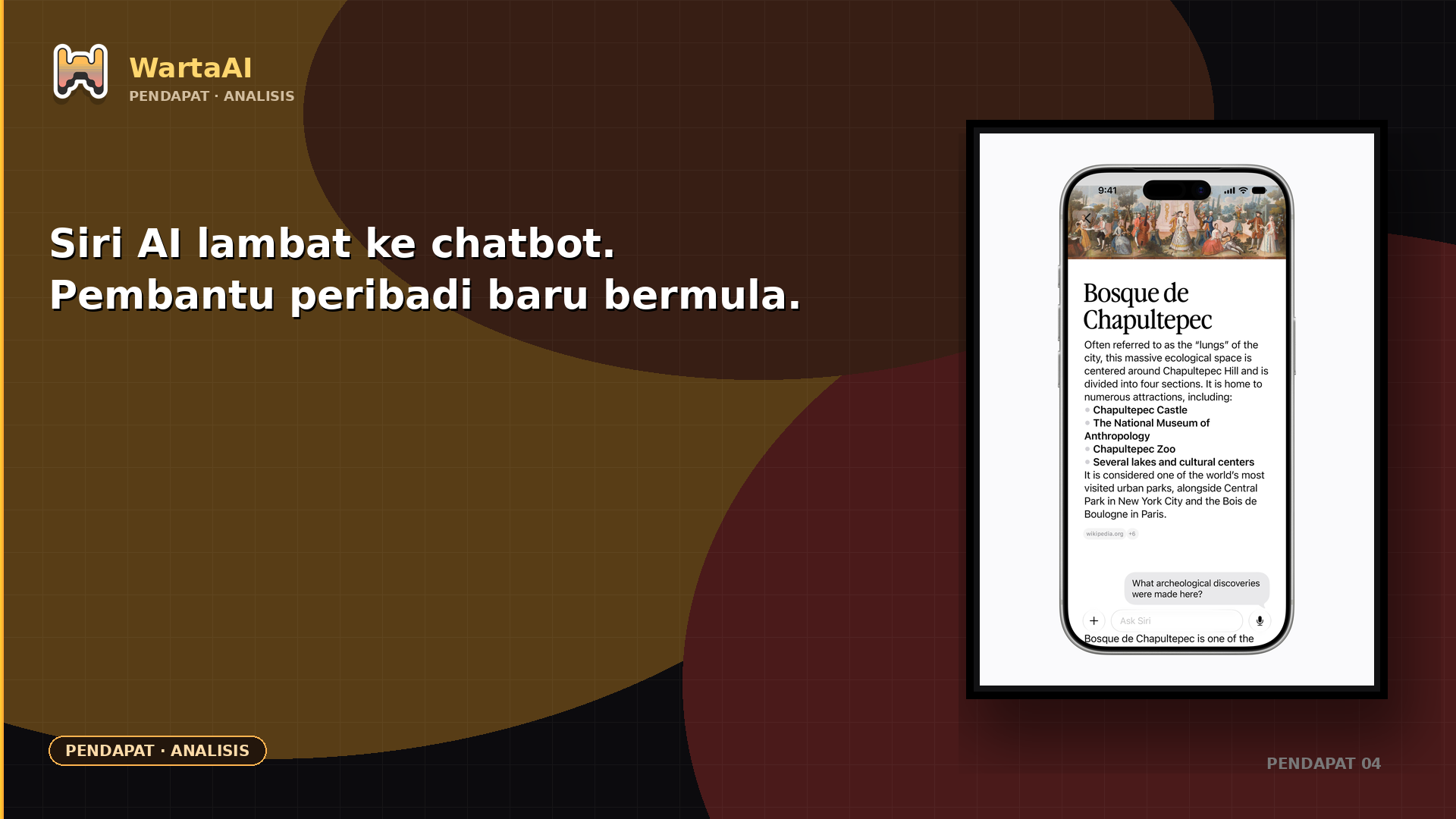 Siri AI Akhirnya Tiba: Beta English Dulu, BM Belum, Fokus Pembantu Peribadi