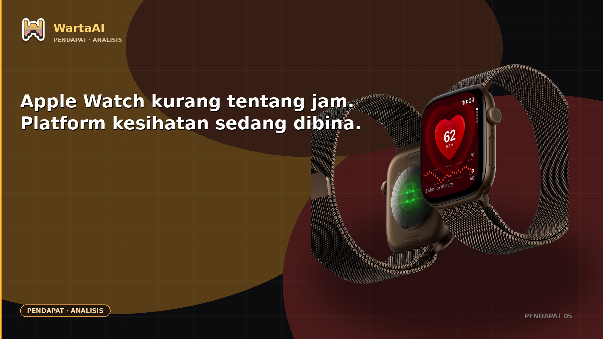 Apple Watch Semakin Kurang Tentang Jam: Apple Sedang Membina Platform Kesihatan