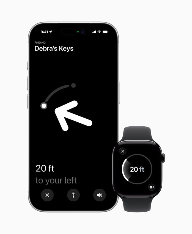 Precision Finding untuk mencari AirTag