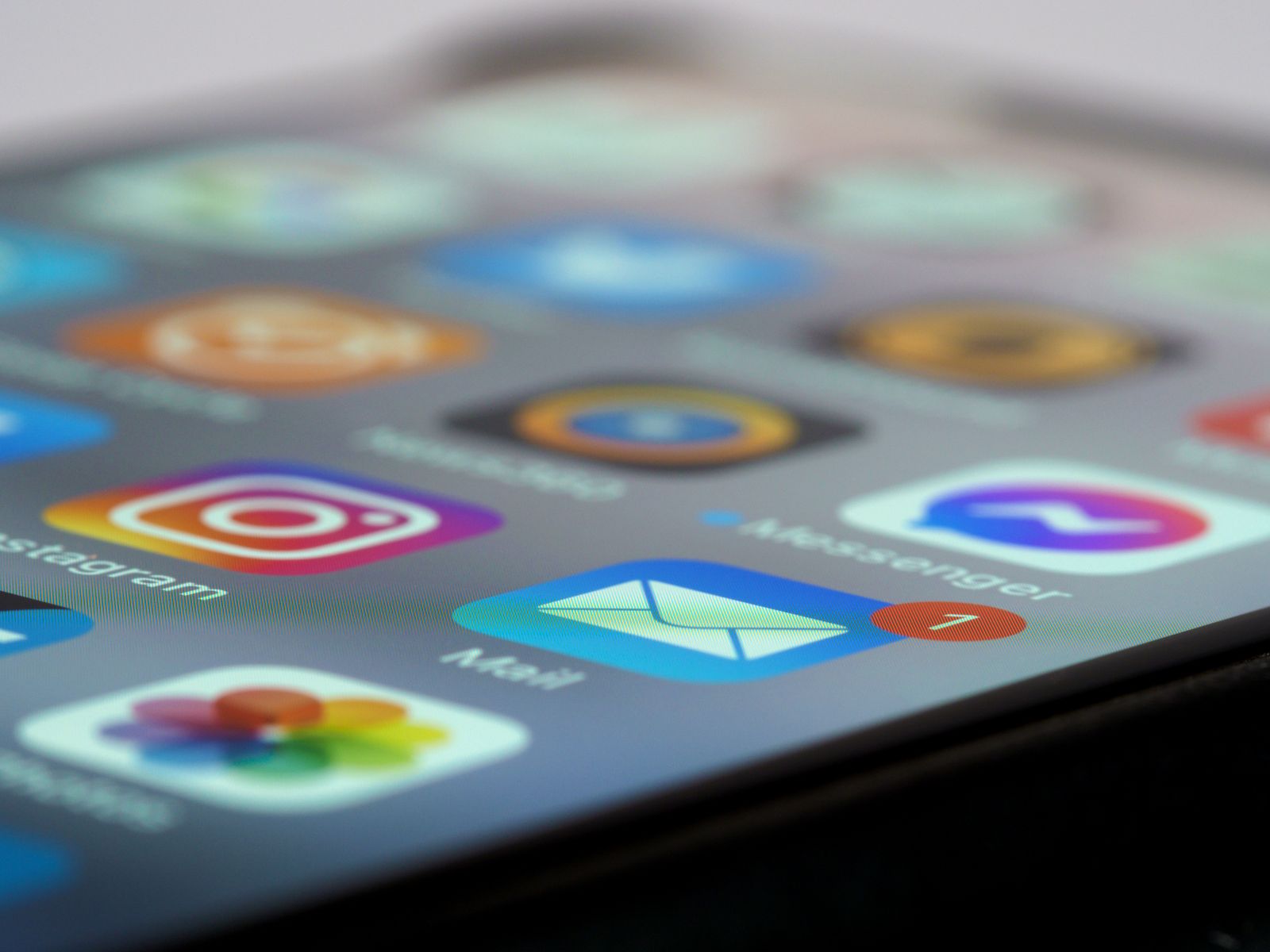 Ikon aplikasi pada skrin telefon
