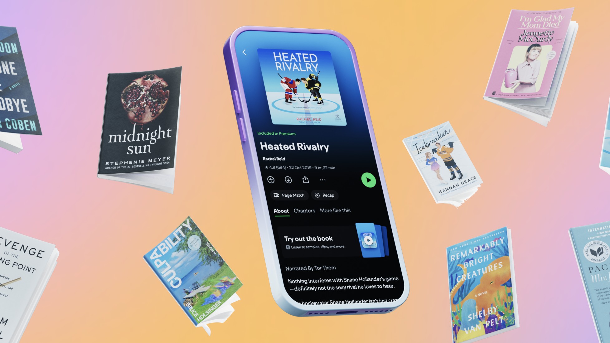 Buku audio Spotify ke Malaysia hujung 2026, Asia guna Audiobooks+