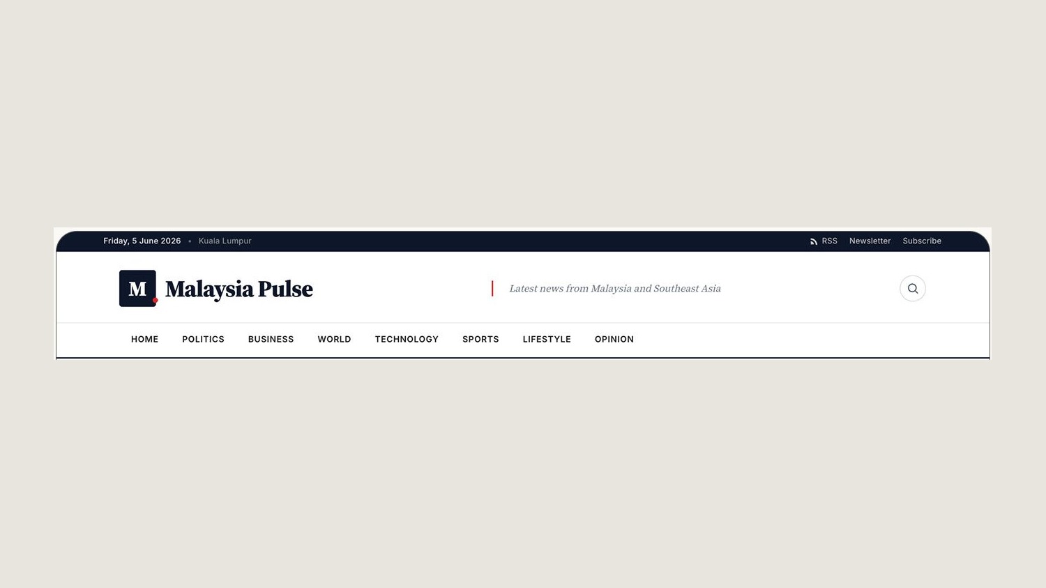 Kepala laman berita palsu Malaysia Pulse daripada laporan risikan ancaman Anthropic