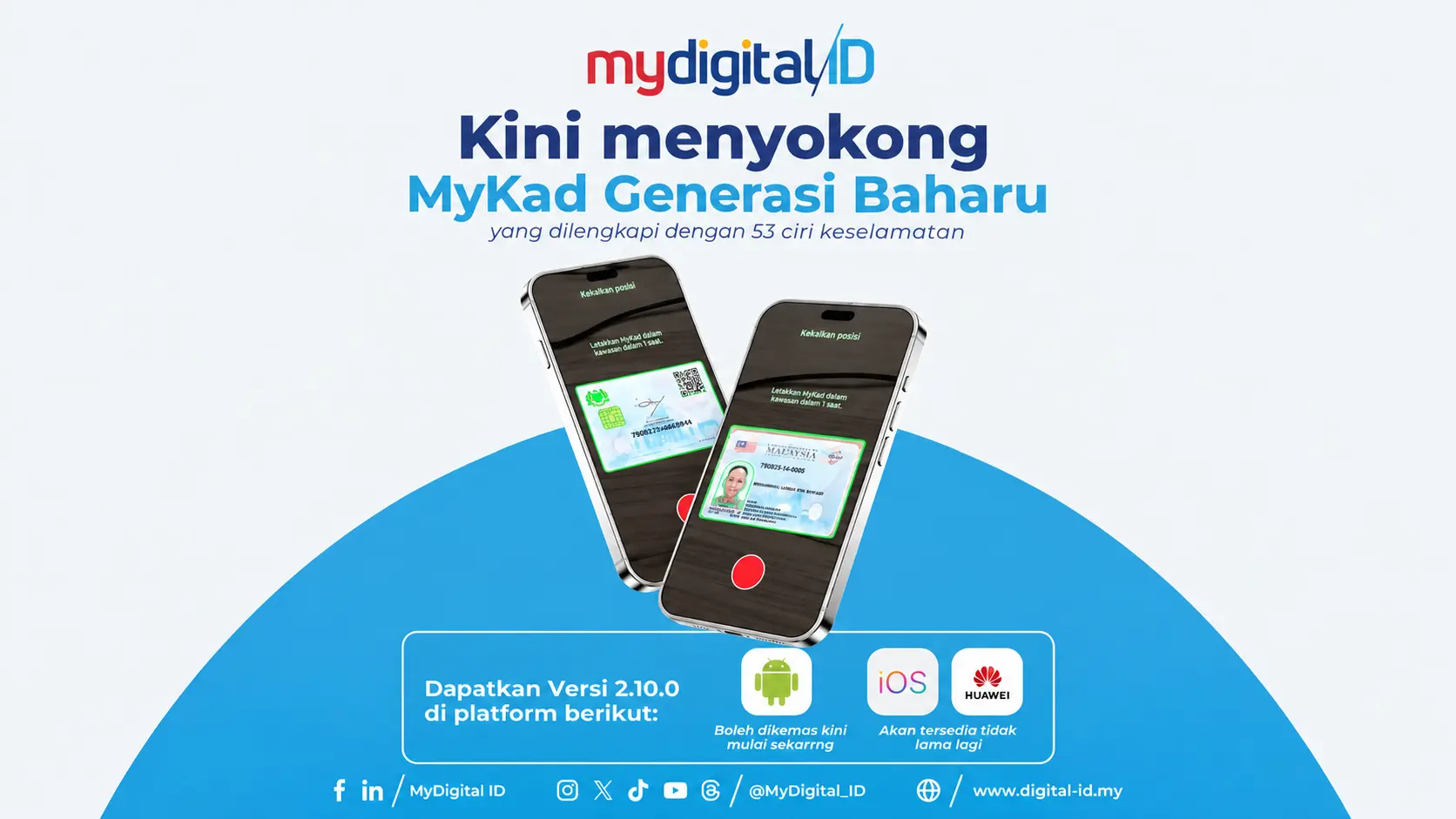 MyDigital ID Kini Sokong MyKad Baharu, Kemas Kini Tersedia di Google Play