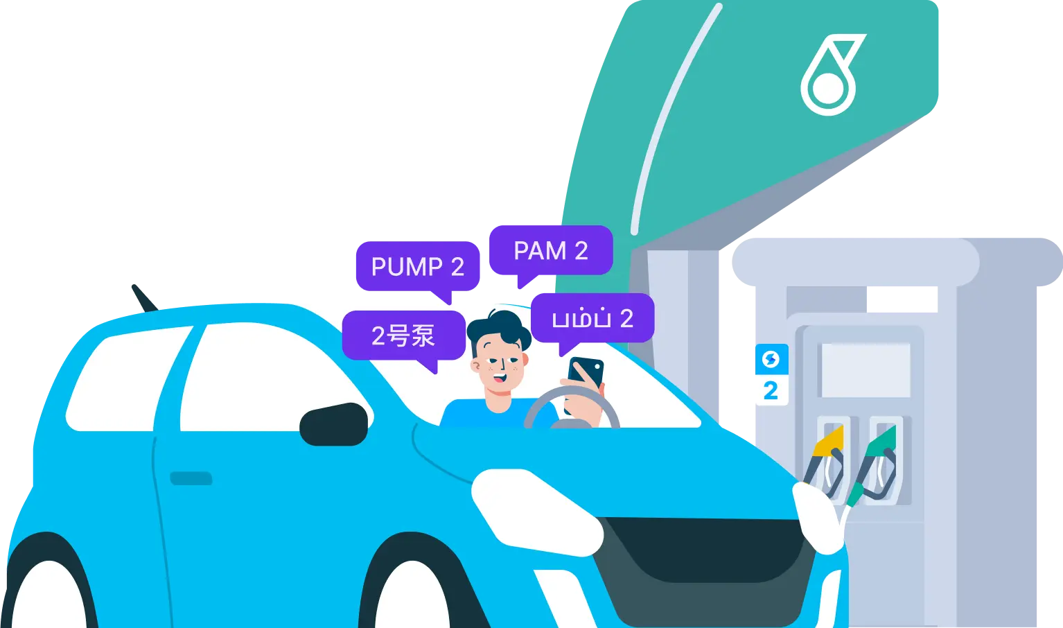Setel Perkenal Voice Fuelling – Isi Minyak Dengan Arahan Suara