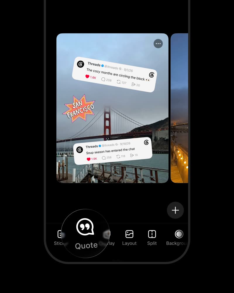 Threads Kini Sokong Ciri Quote Untuk Gambar Dan Video