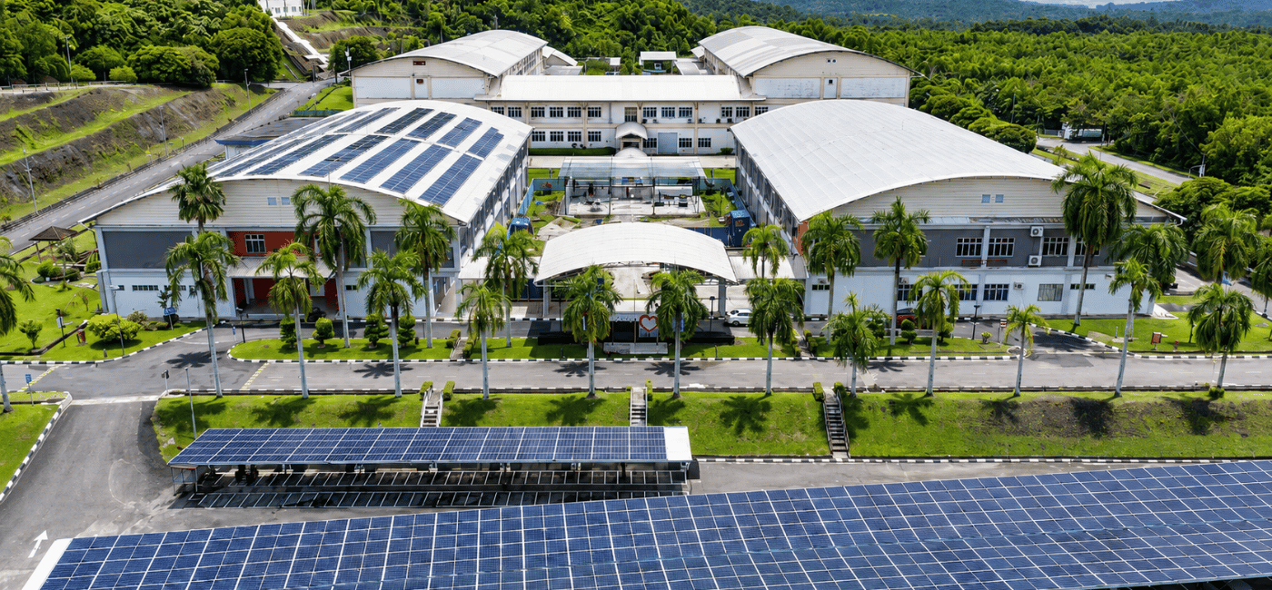 Pemandangan kampus ADTEC Melaka