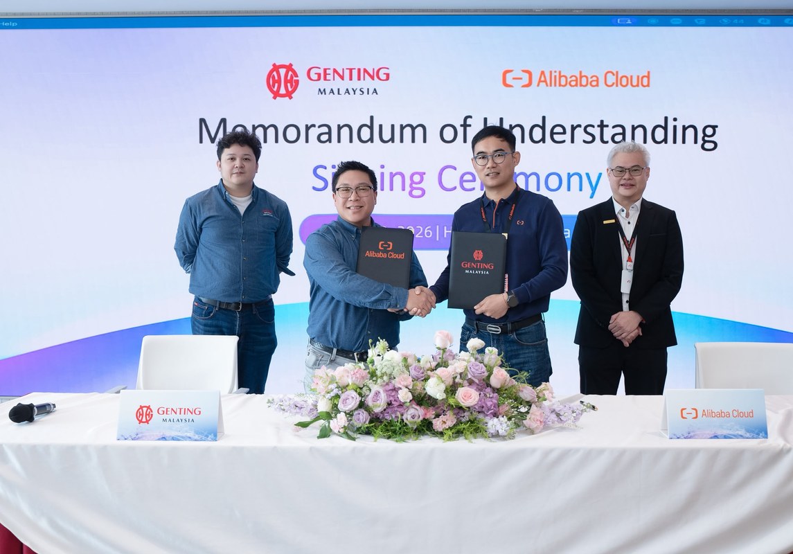Genting Malaysia dan Alibaba Cloud Meterai MoU Terokai AI dan Awan