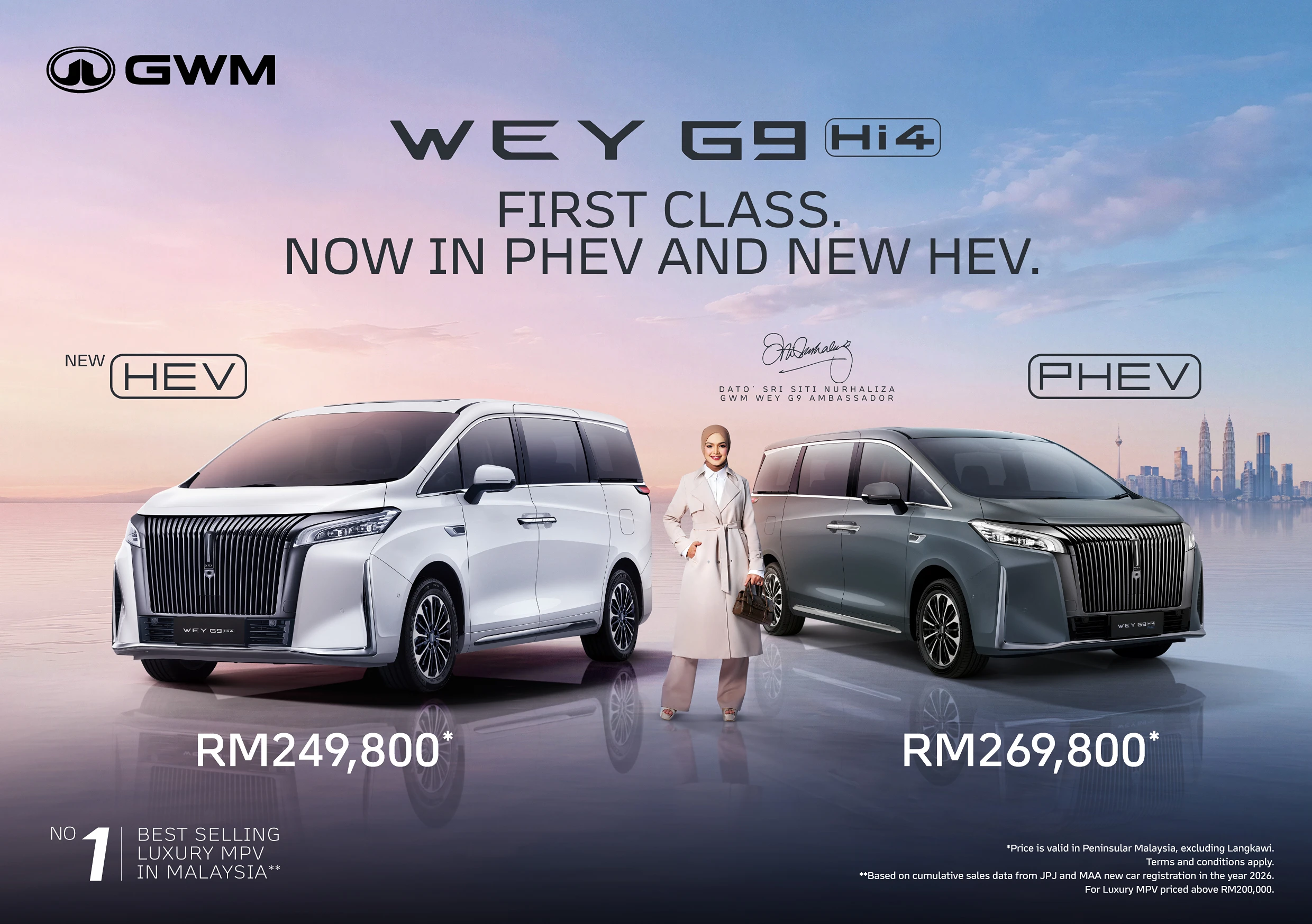 GWM WEY G9 Hi4 HEV Tiba di Malaysia — RM249,800, Tanpa Perlu Dicas
