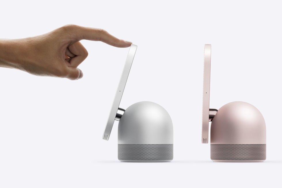 Skrin Apple HomeView daripada pelbagai sudut