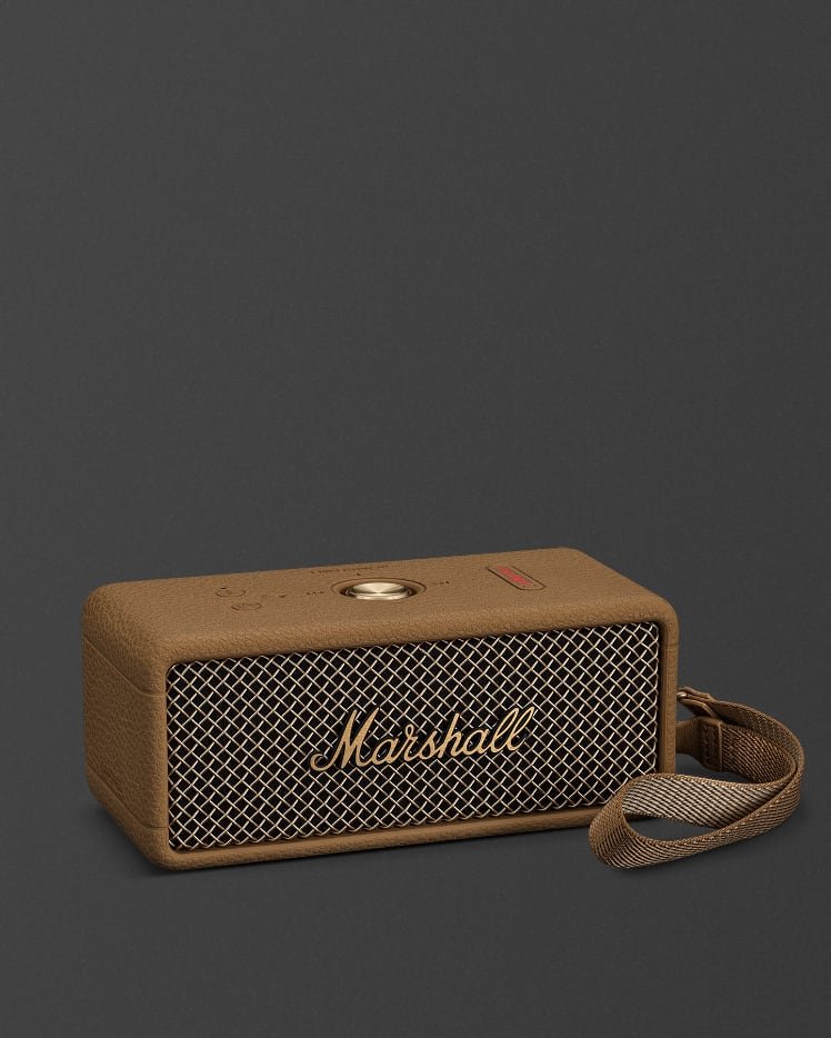 Marshall Emberton III Kini dalam Warna Brown dengan Tali Gantung — RM999 di Malaysia