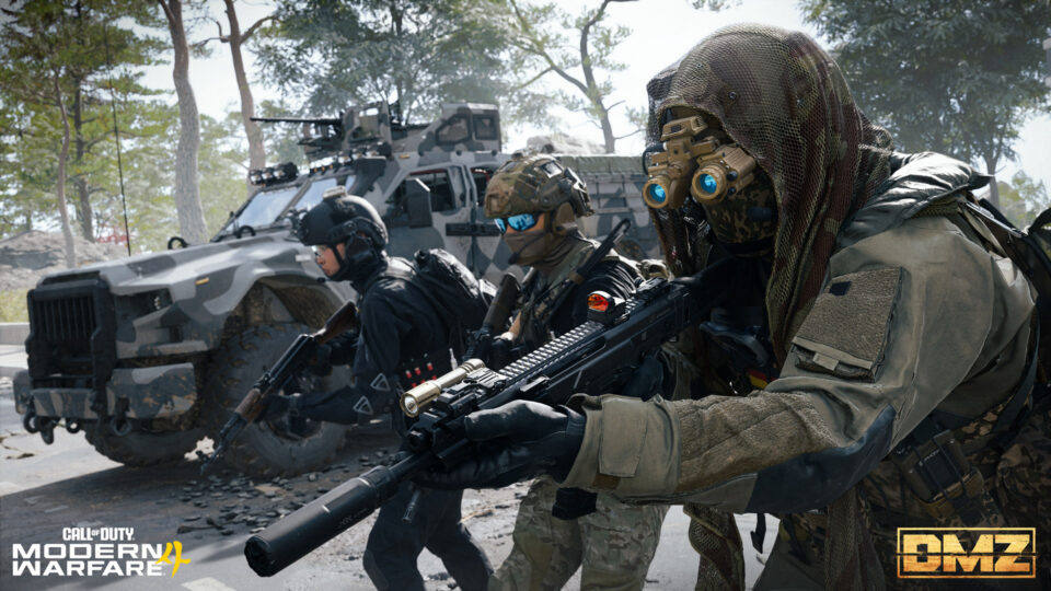 DMZ extraction mode gameplay in Call of Duty Modern Warfare 4