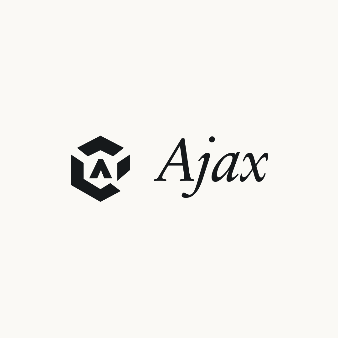 Logo Ajax pada laman rasmi PewDiePie