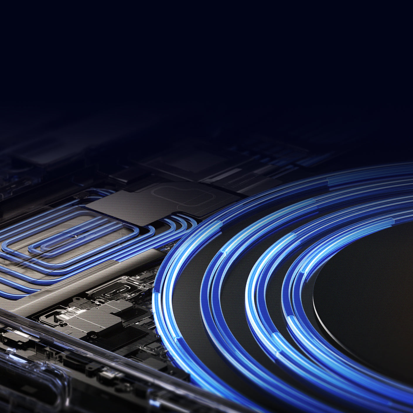 Sistem penyejukan AquaCore 3.0 dengan modul penyejukan cecair RGB