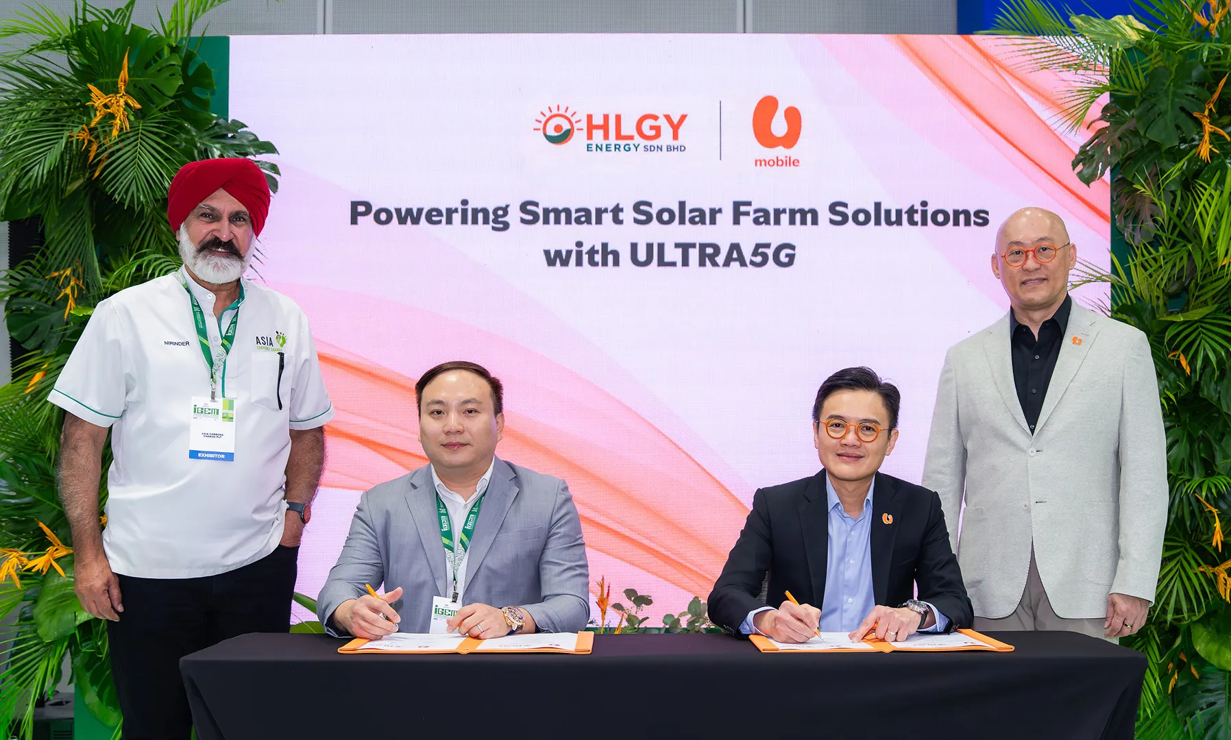 U Mobile dan HLGY Energy Teroka 5G Persendirian untuk Ladang Solar Pintar